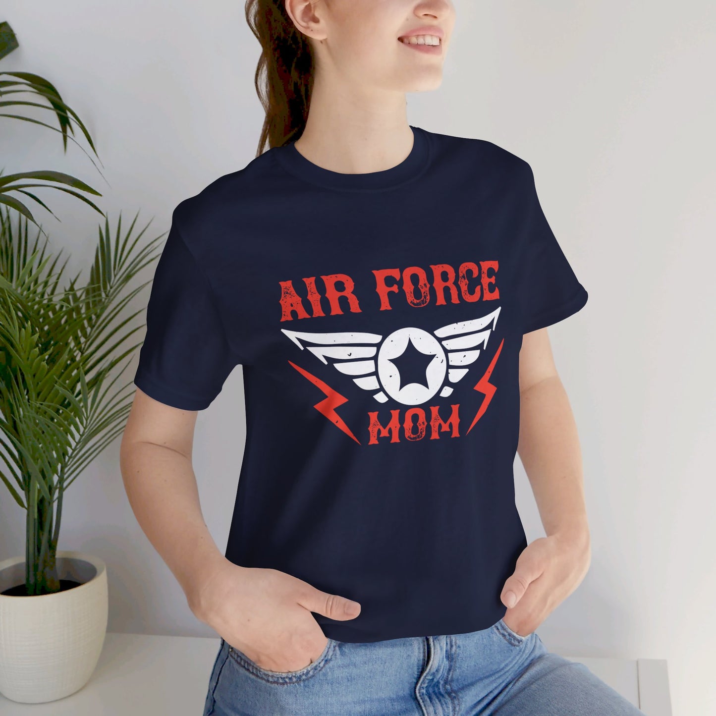 Air Force Mom - Unisex Jersey Short Sleeve Tee