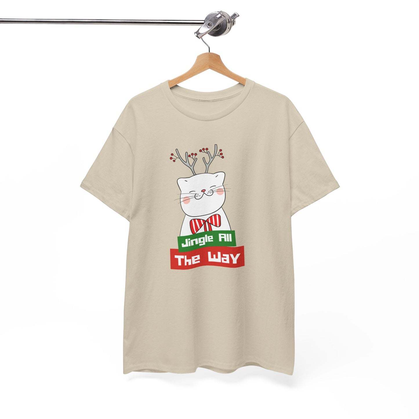 Jingle All the Way - Unisex Heavy Cotton Tee