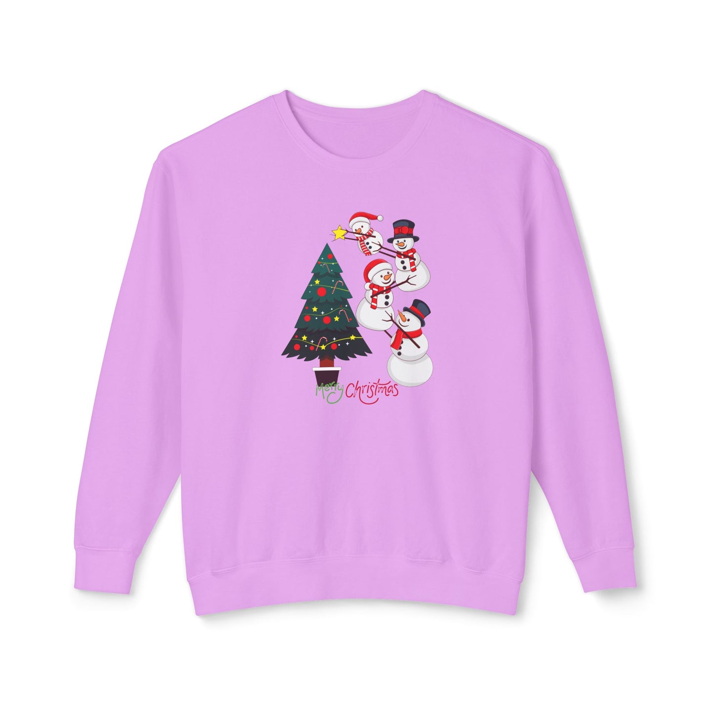 Snowmen - Unisex Lightweight Crewneck Sweatshirt - 10008