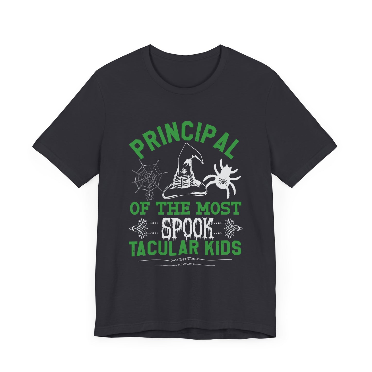 Principal of the Most Spook-Tacular Kids - Unisex Jersey Short Sleeve Tee - 12484