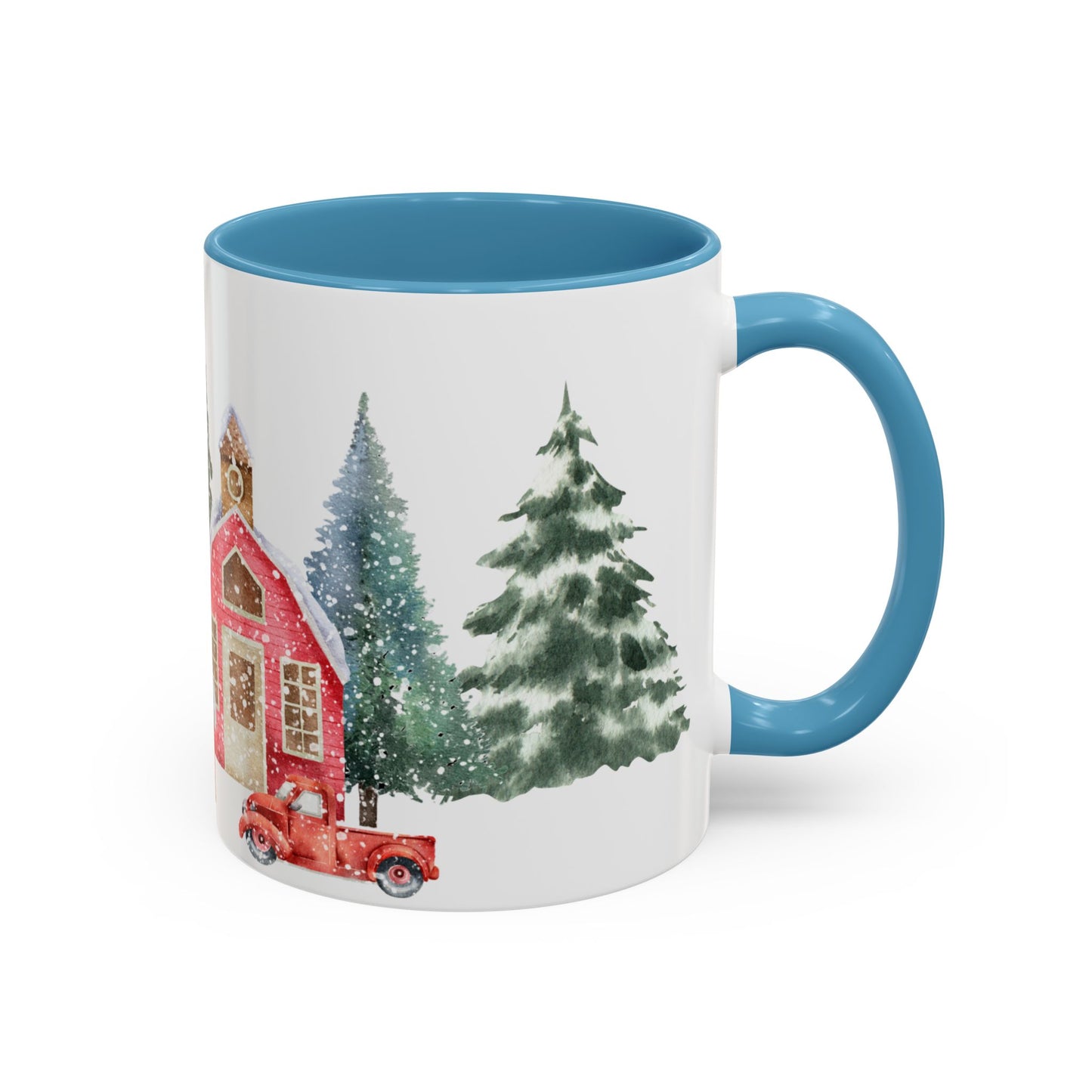 Winter House - Accent Coffee Mug (11, 15oz) - 10072