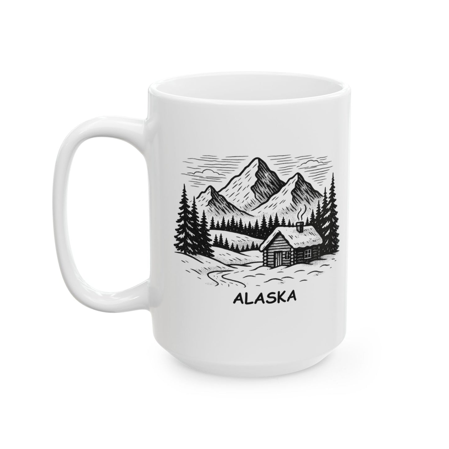 "Alaska: Where every other state is jealous of our snow." Ceramic Mug - 13051