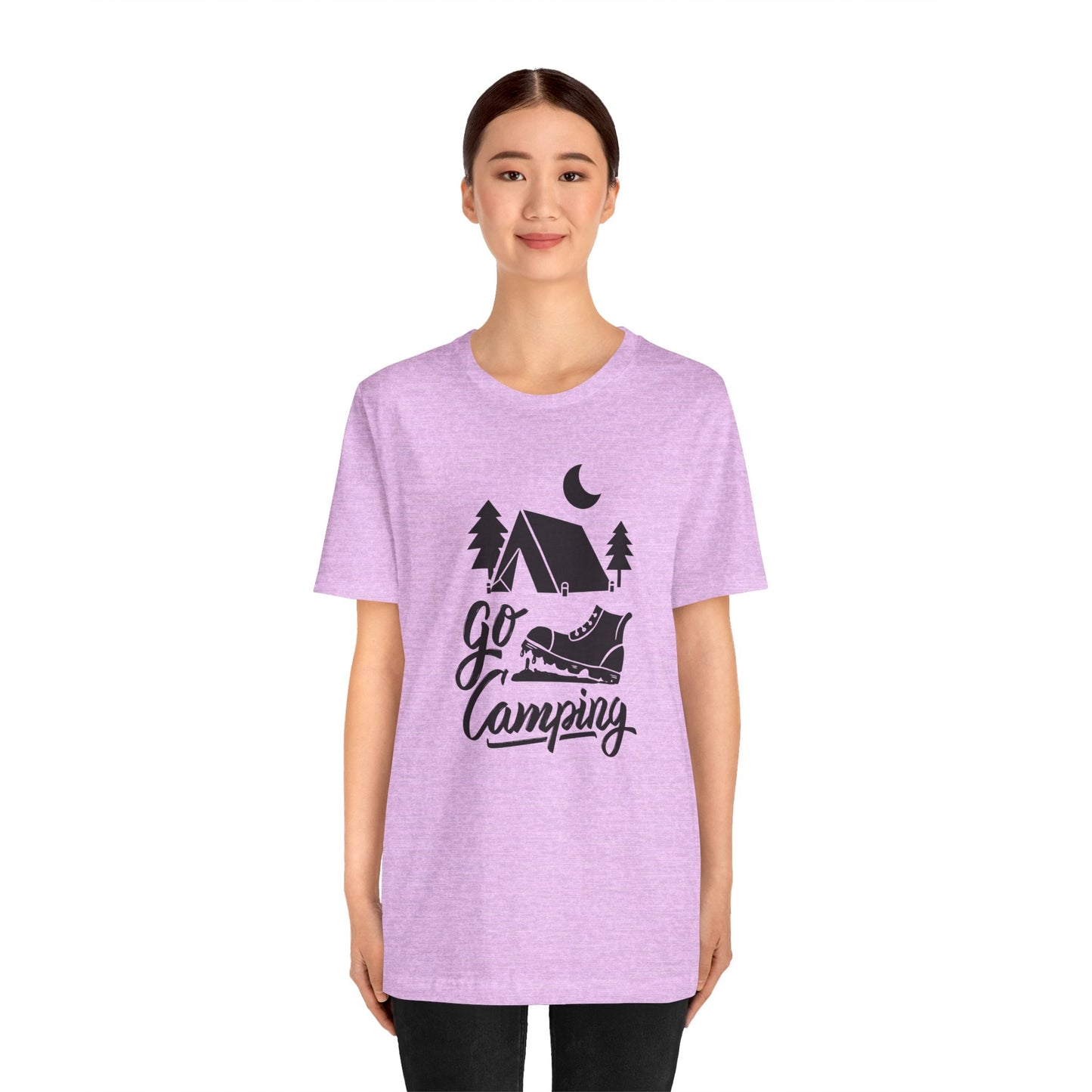 Go Camping - Unisex Jersey Short Sleeve Tee - 10750