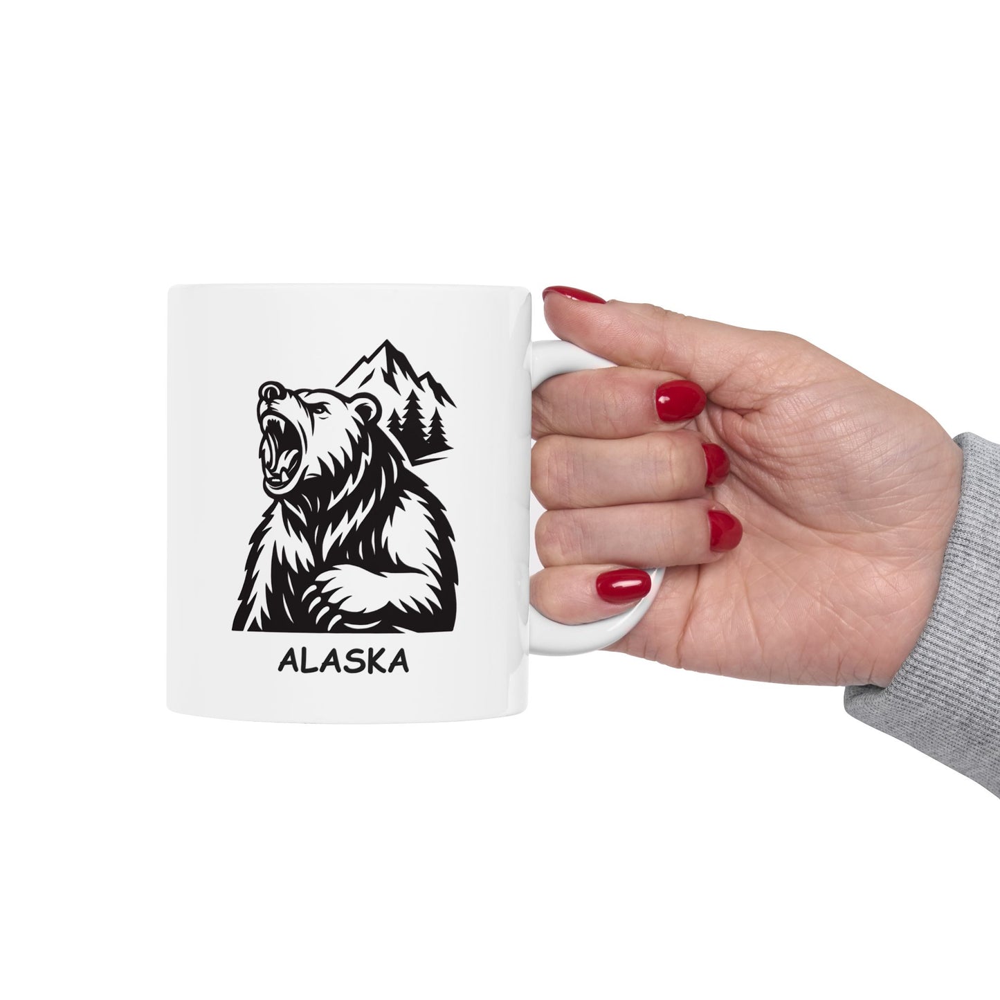 "Alaska: We don't do 'mild,' we do 'epic.'" Ceramic Mug - 13026