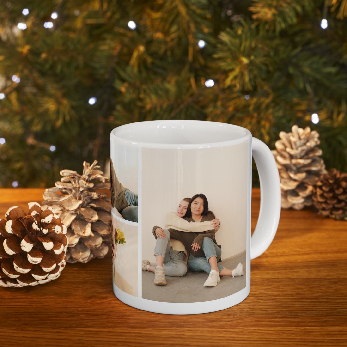 Girlfriend, Photos, Customizable - Ceramic Mug, (11oz, 15oz) - 10963