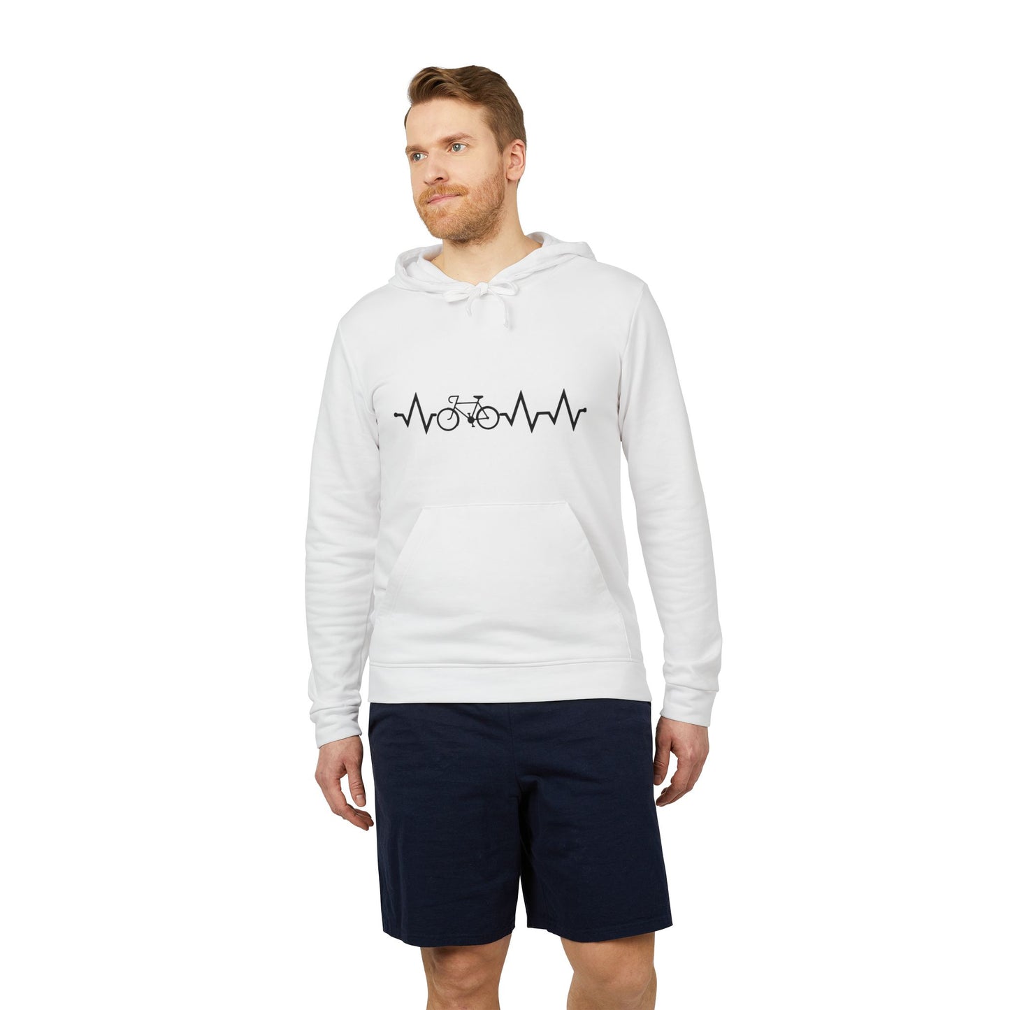 Bicycle - Adidas Unisex Fleece Hoodie