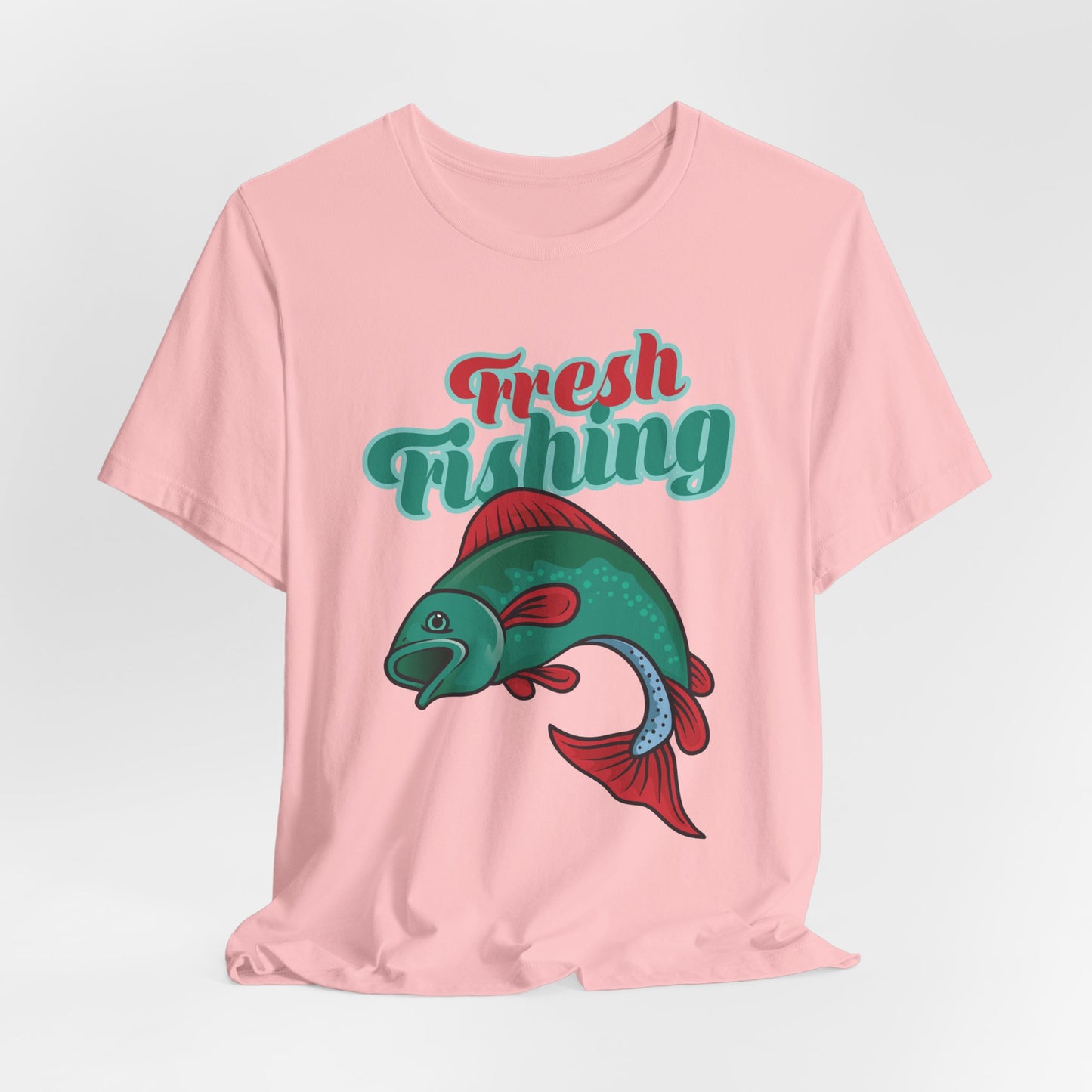 Fishing:  Fresh Fishing - Unisex Jersey Short Sleeve Tee - 13935