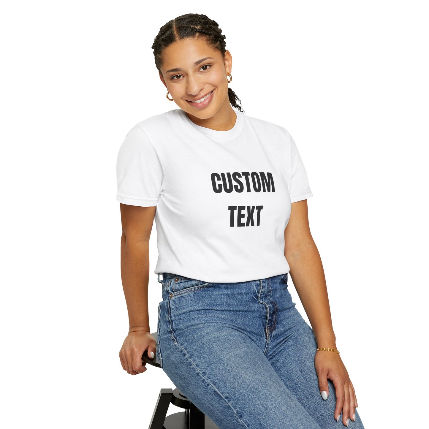 Custom Novelty T-Shirt – Unisex Garment-Dyed Cotton Tee - 14681