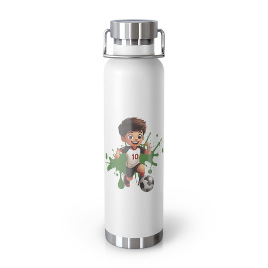 Kids: Soccer - Copper Vacuum Insulated Bottle, 22oz