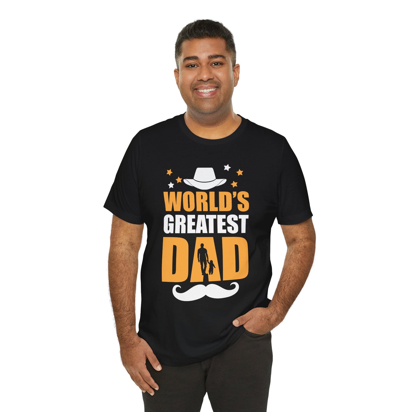 World's Greatest Dad - Unisex Jersey Short Sleeve Tee - 13740