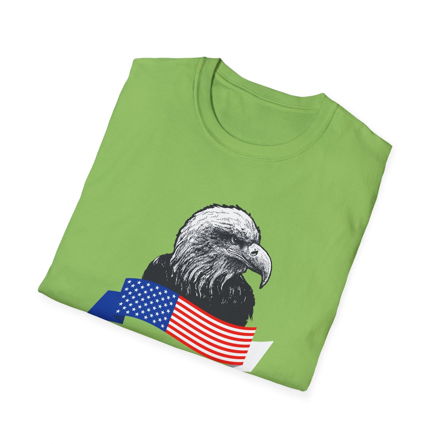 Eagle Freedom T-Shirt - Patriotic Tee for Independence Day, Memorial Day, Veteran's Day, Casual Wear, Gift for Freedom Lovers - 13738