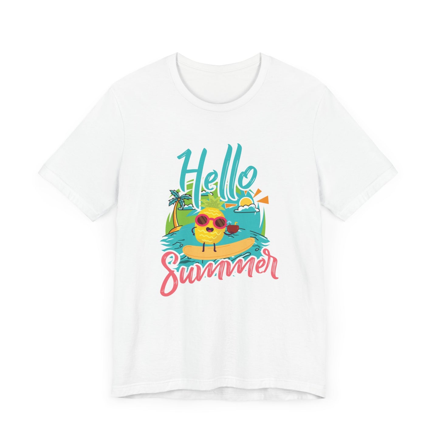 Hello Summer - Unisex Jersey Short Sleeve Tee