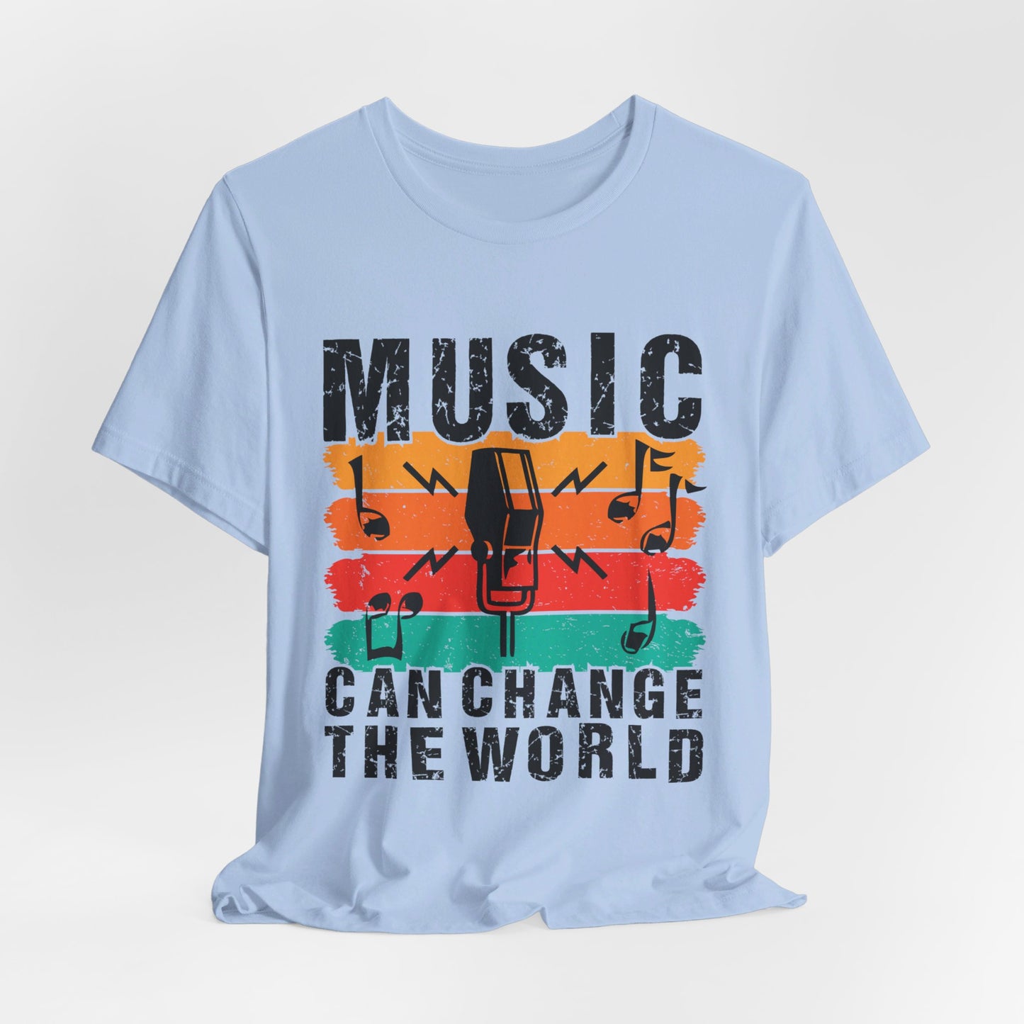 Music Can Change The World - Unisex Jersey Short Sleeve Tee