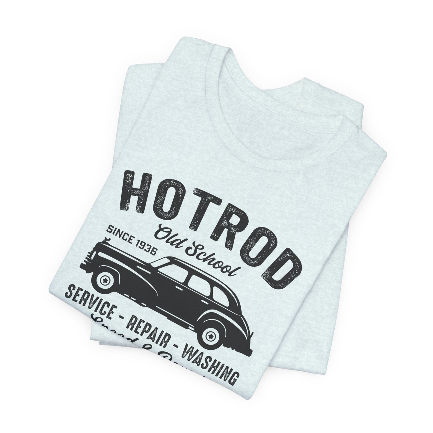 Hotrod, Old School - Unisex Jersey Short Sleeve Tee