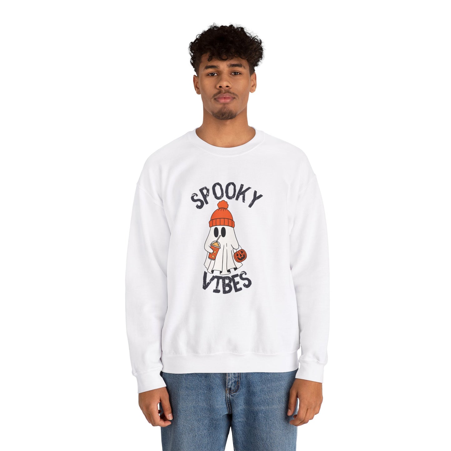 Spooky Vibes - Unisex Heavy Blend™ Crewneck Sweatshirt