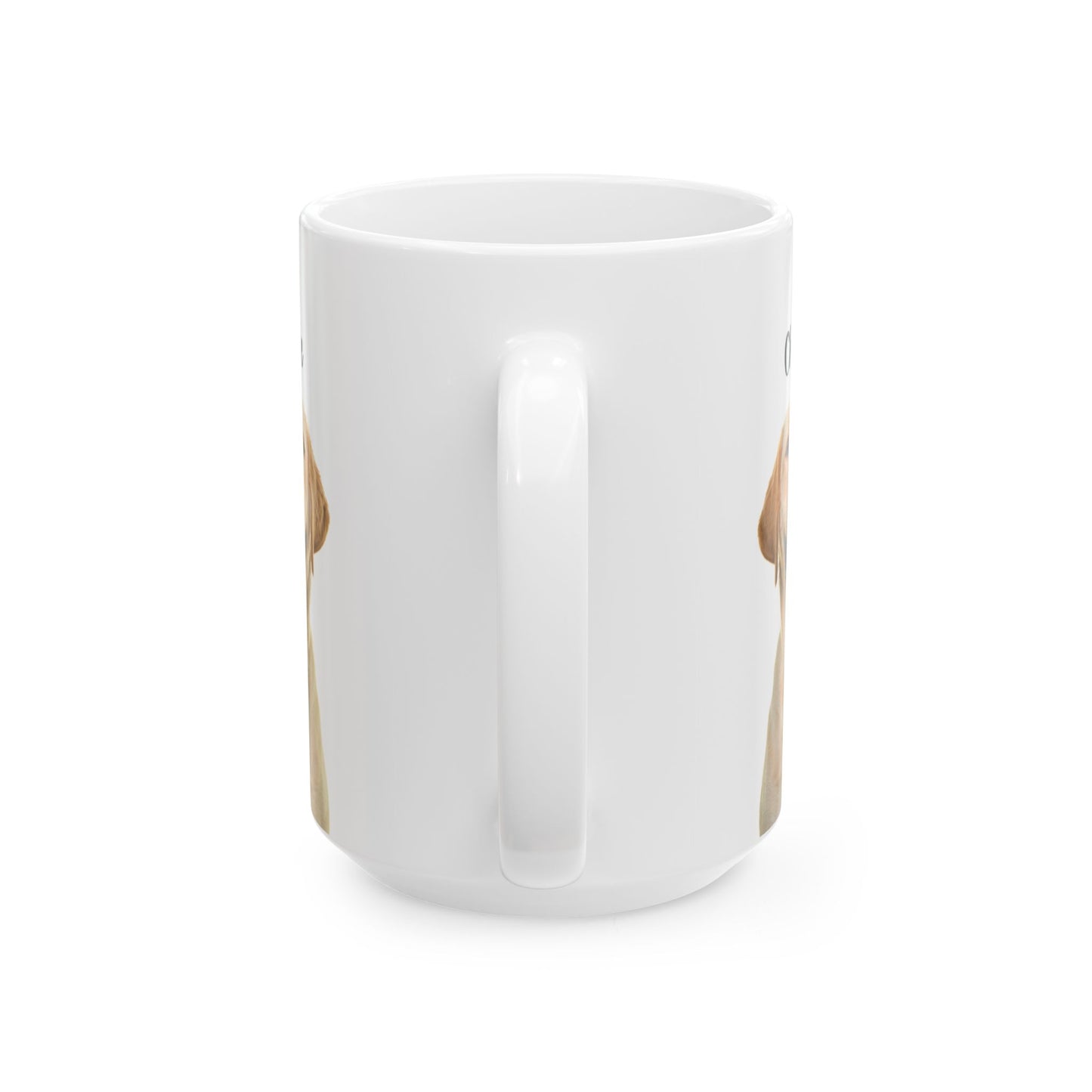 Dog Lover's Ceramic Mug, Dog-Themed Coffee Mug, Present for Pet Owners, Cute Dog Gift, Animal Lover's Kitchenware - 14157