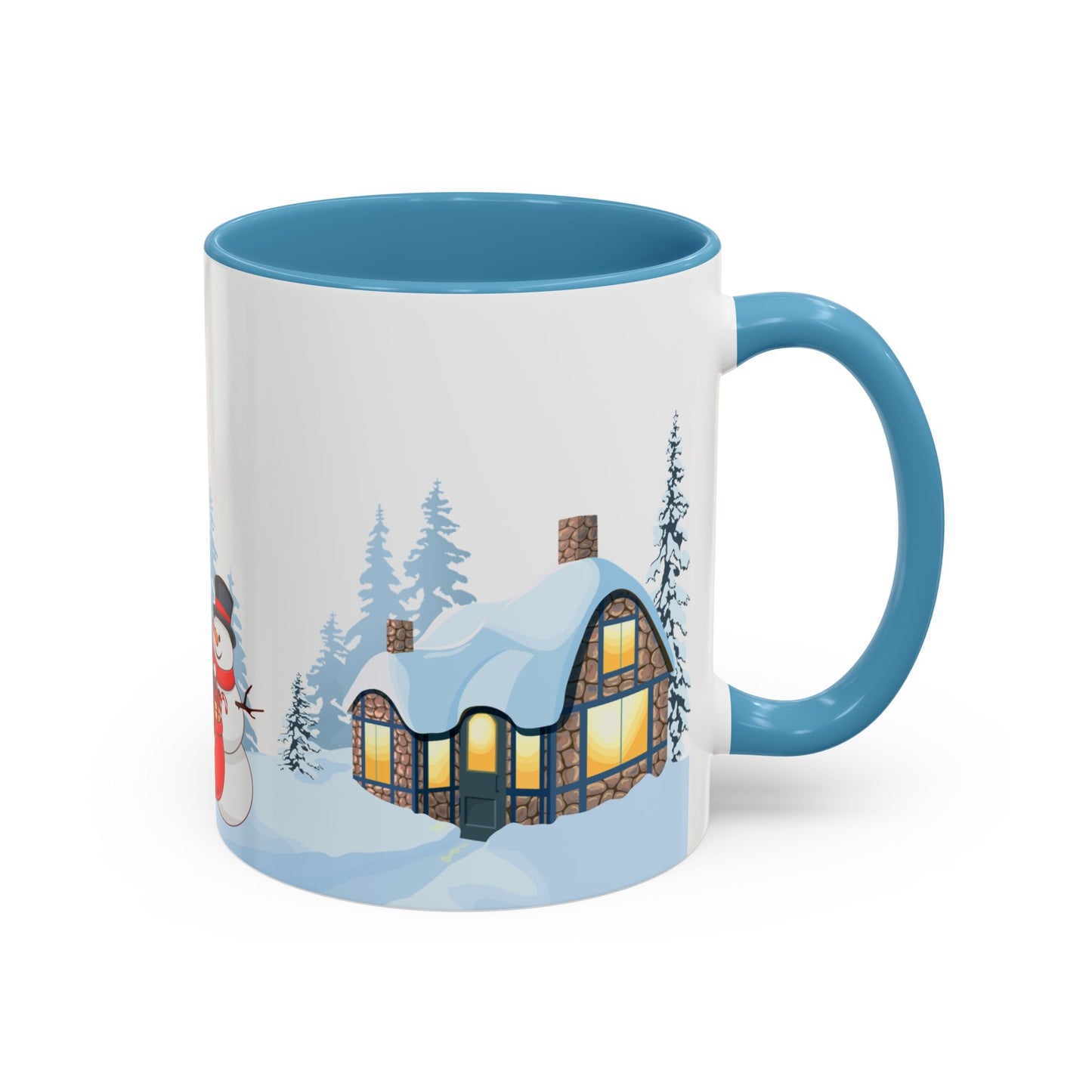 Outdoor Christmas Party - Accent Coffee Mug (11, 15oz) - 10454