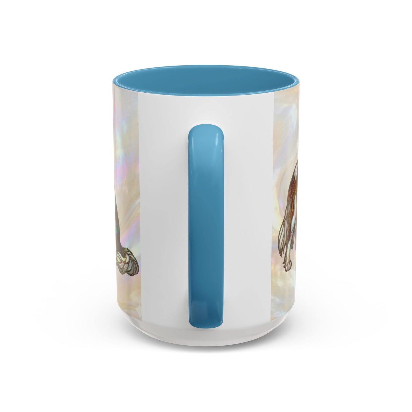 Cavalier King Charles Accent Coffee Mug -Stained Glass Style (11/15oz) - 14624