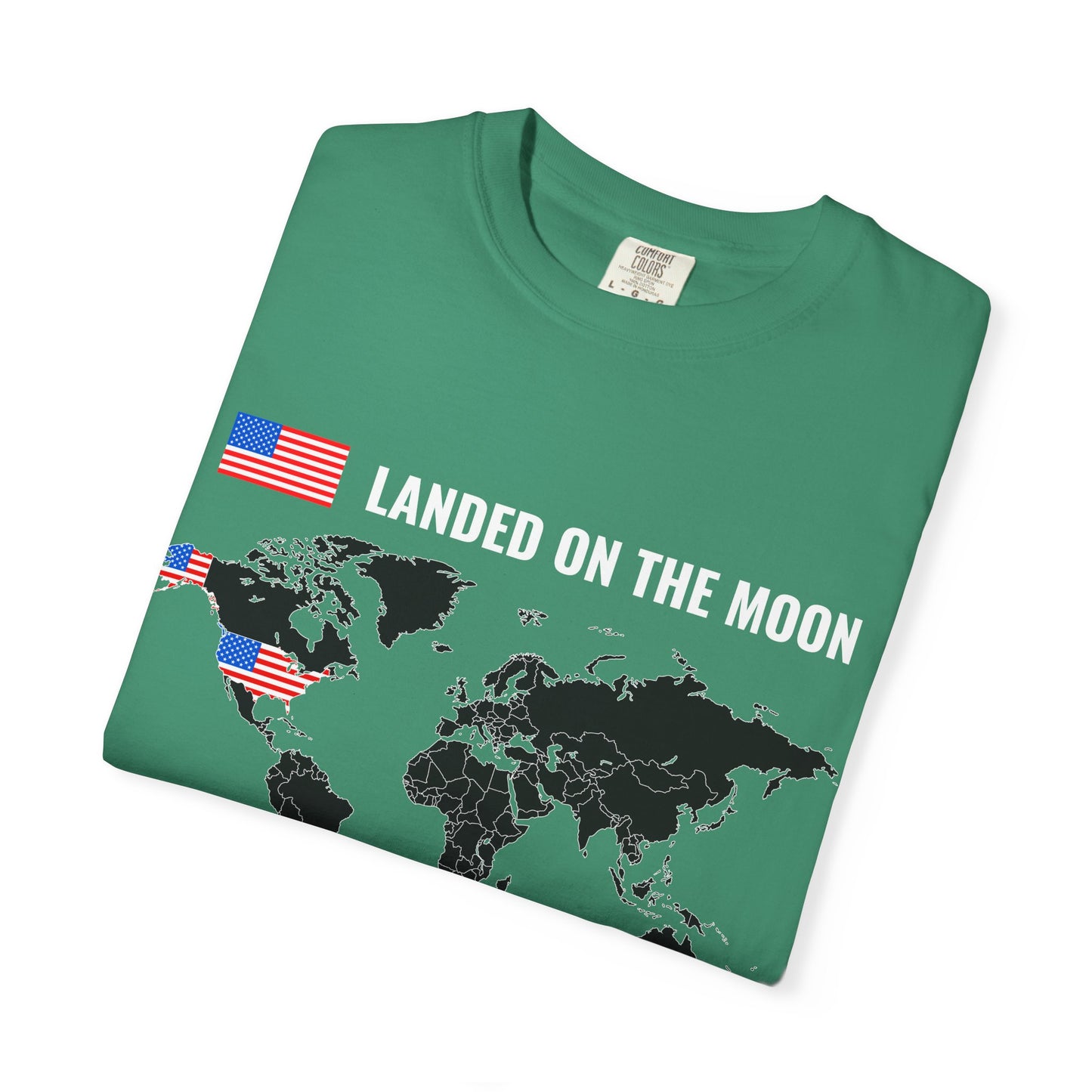 USA, Moon Landing Unisex T-Shirt | Vintage Space Vibe, July 4th - 13735