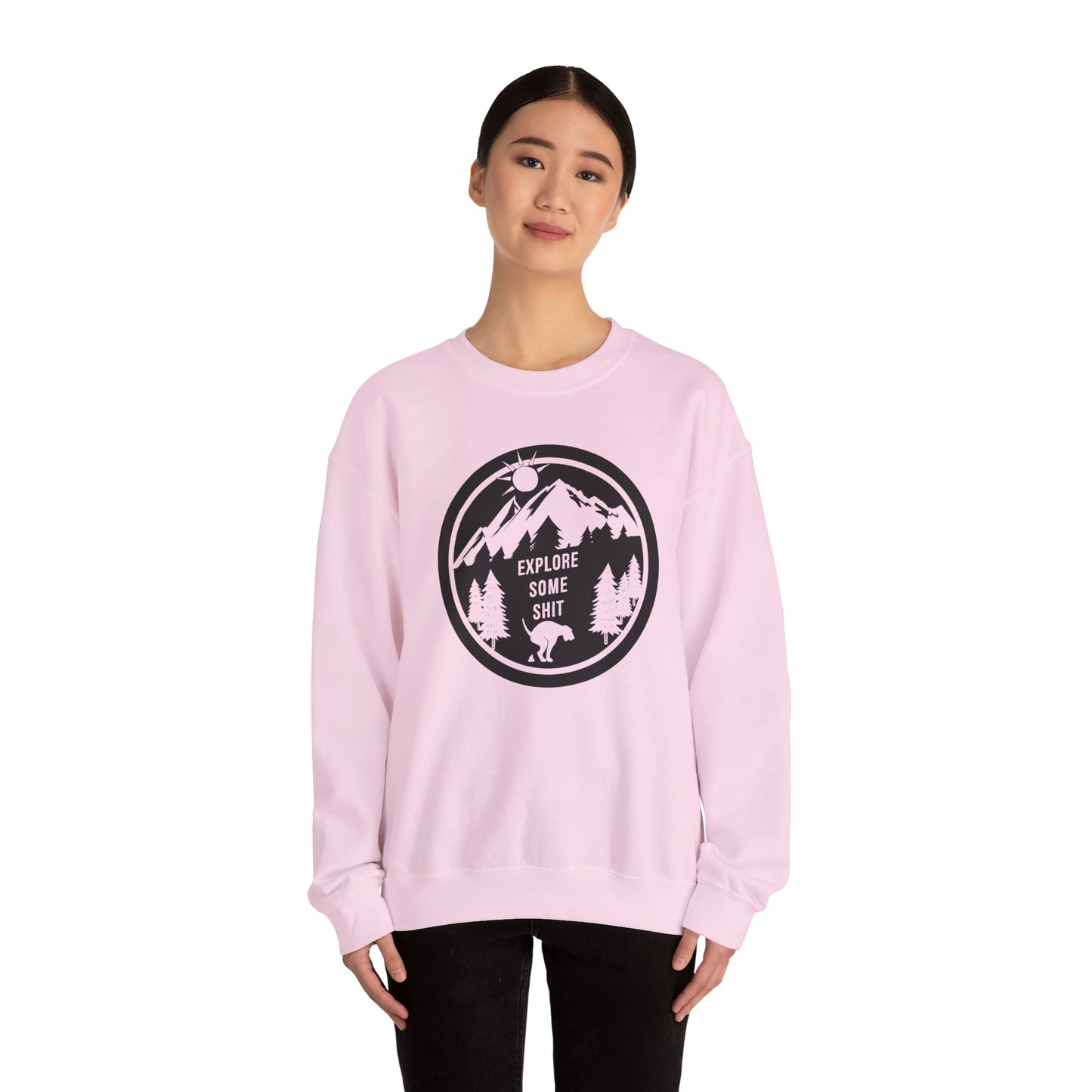 Explore Some Shit - Unisex Heavy Blend™ Crewneck Sweatshirt