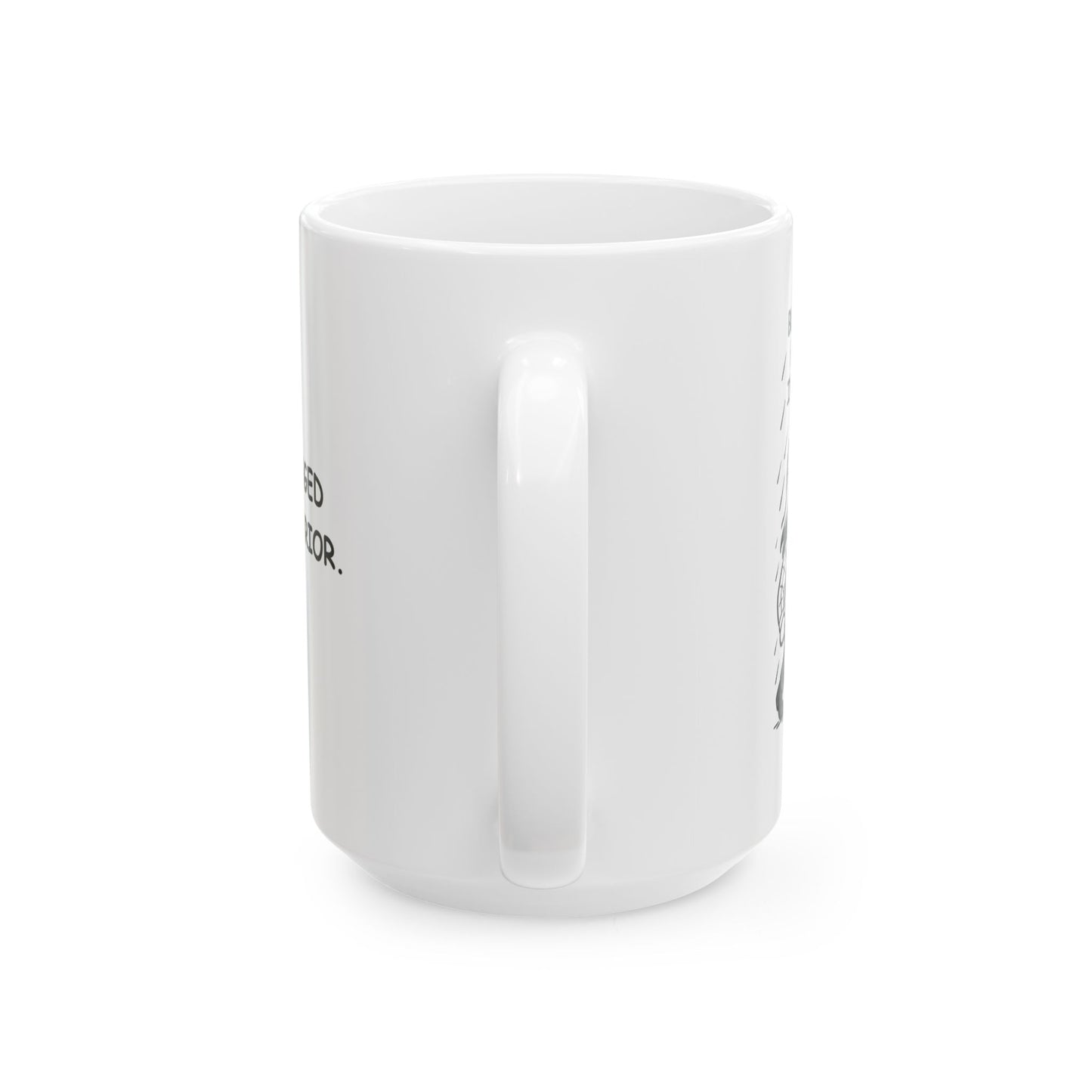 “Built tough, like a ute in the rain.” Ceramic Mug - 12892