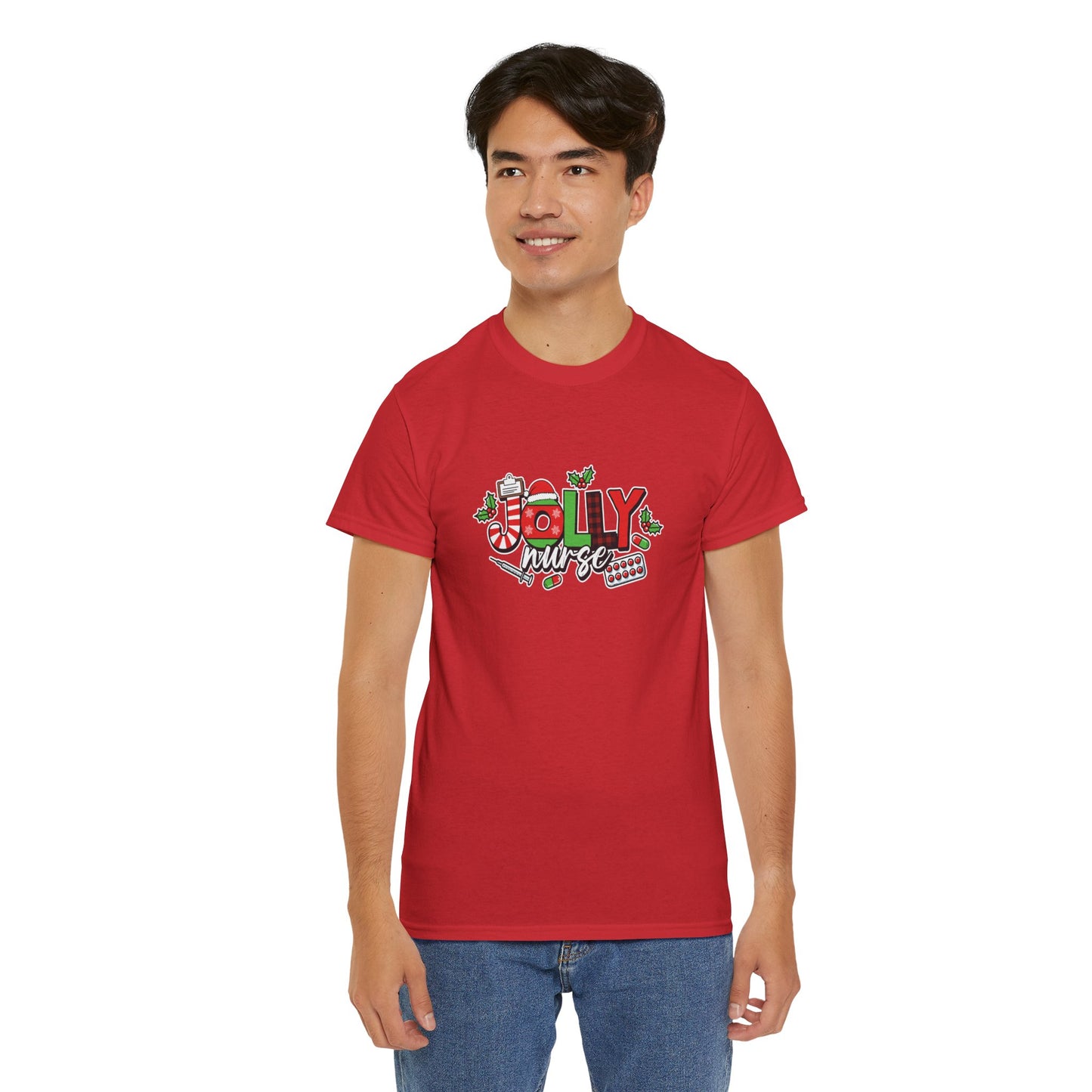 Jolly Nurse - Unisex Heavy Cotton Tee - 10350