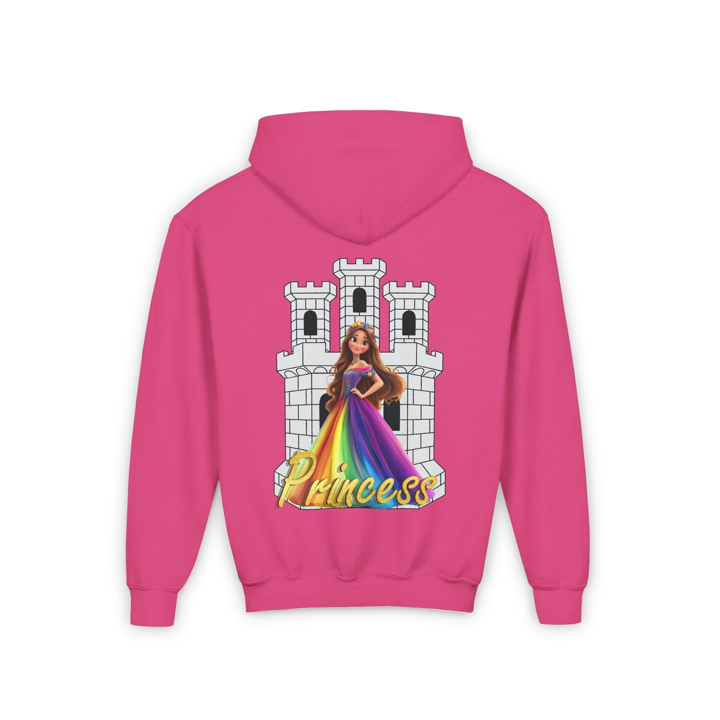 Every Girl Is a Princess - Youth Heavy Blend Hooded Sweatshirt - 11155