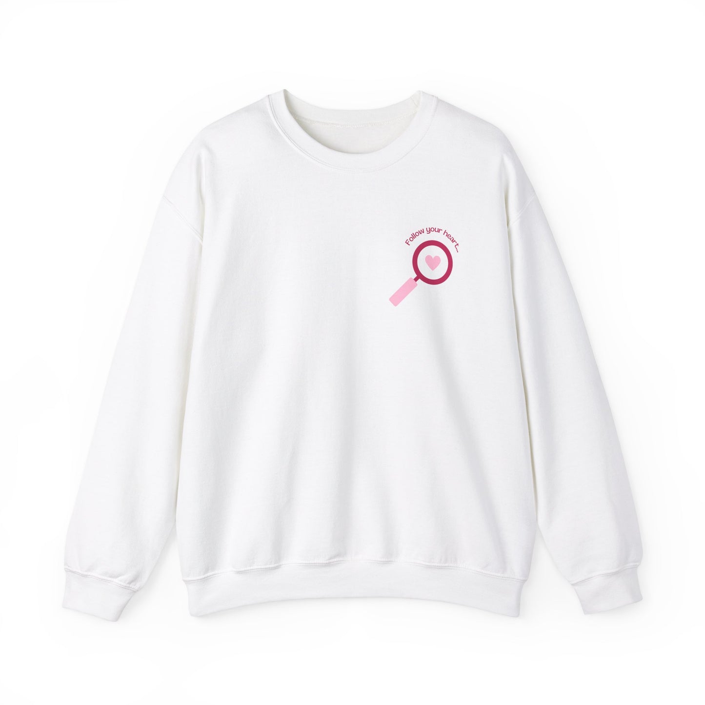Follow Your Heart - Unisex Heavy Blend™ Crewneck Sweatshirt - 11621