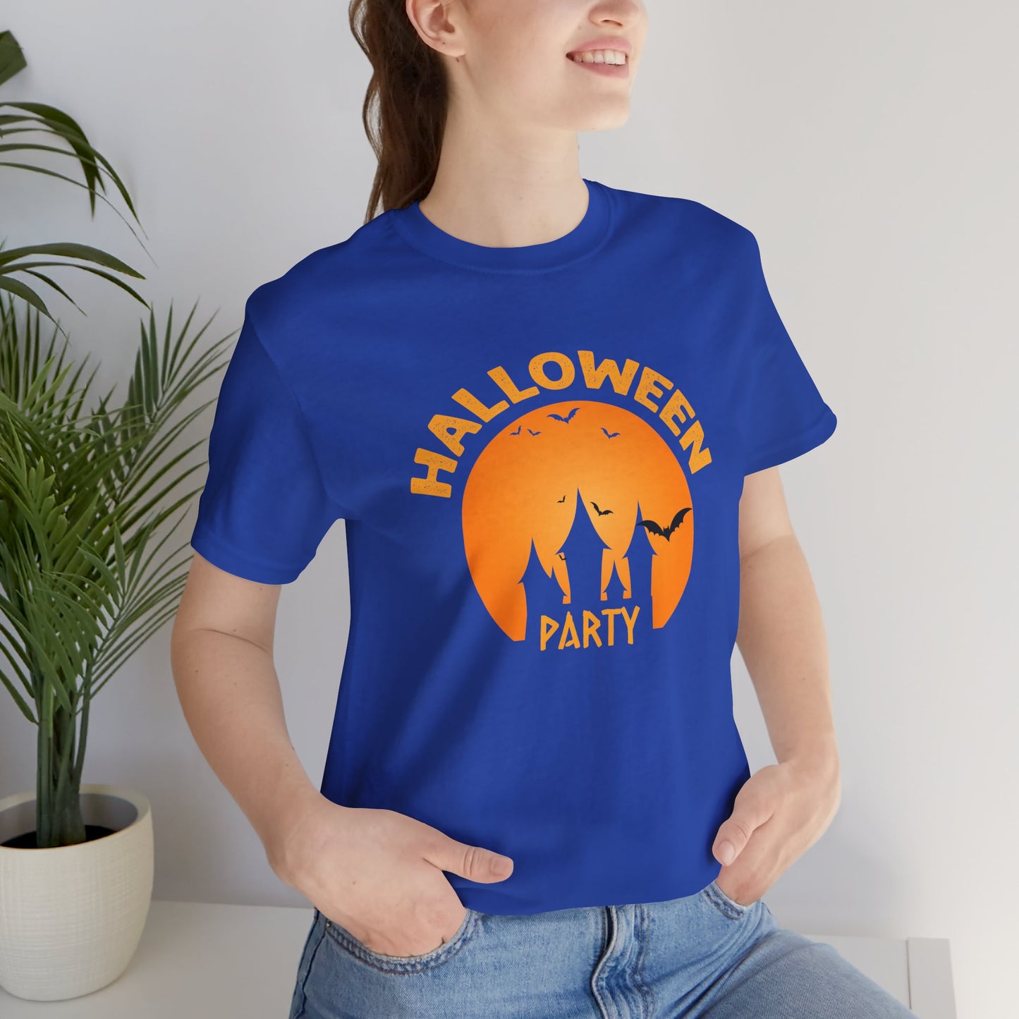 Halloween Party - Unisex Jersey Short Sleeve Tee - 12256