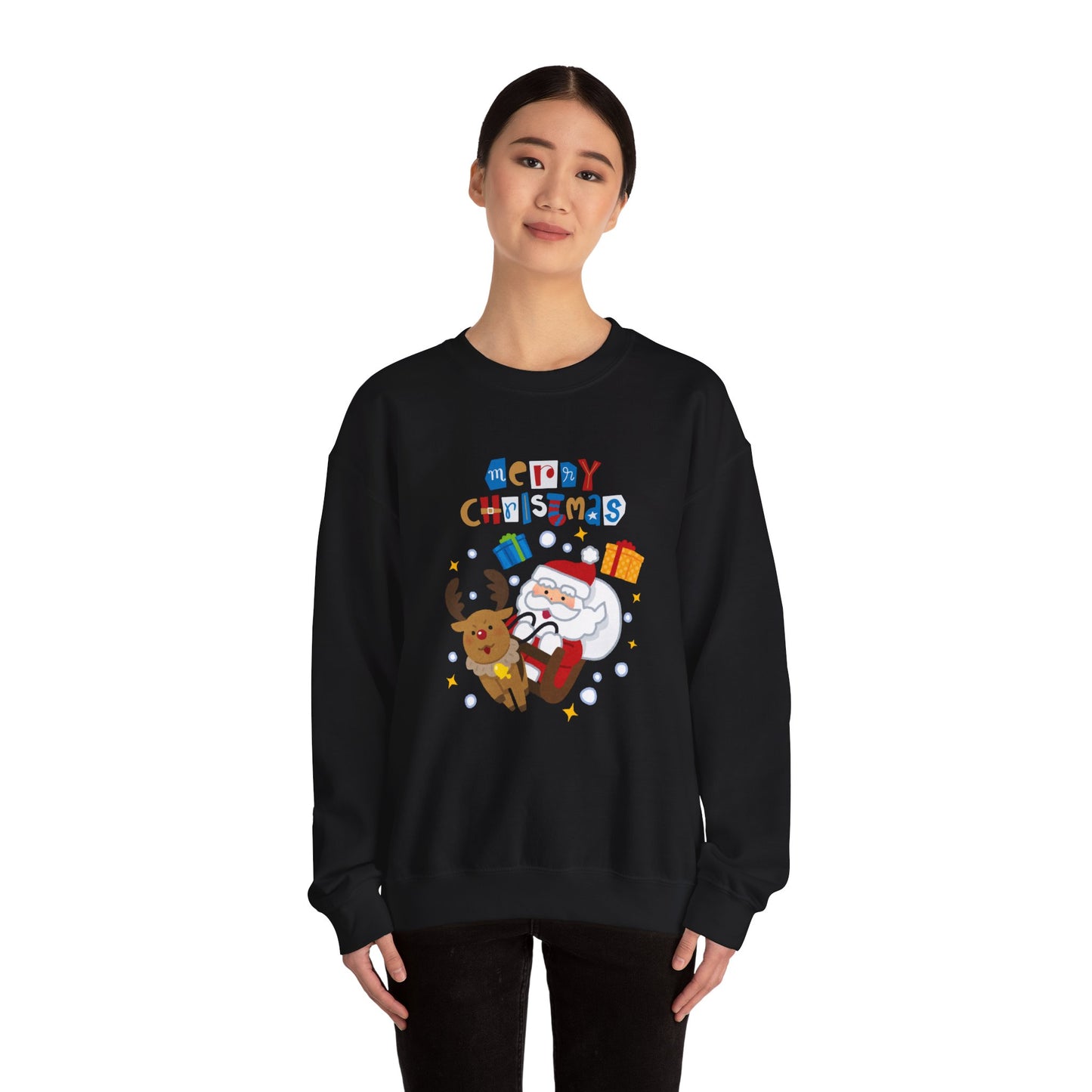 Merry Christmas - Unisex Heavy Blend™ Crewneck Sweatshirt