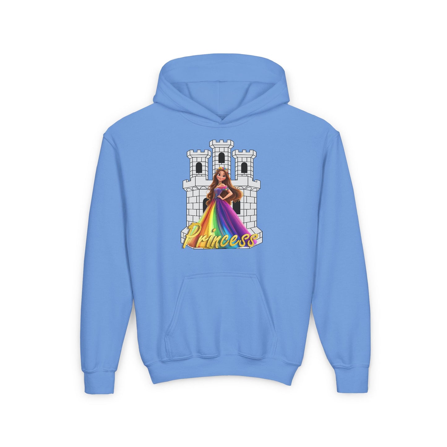 Every Girl Is a Princess - Youth Heavy Blend Hooded Sweatshirt - 11155