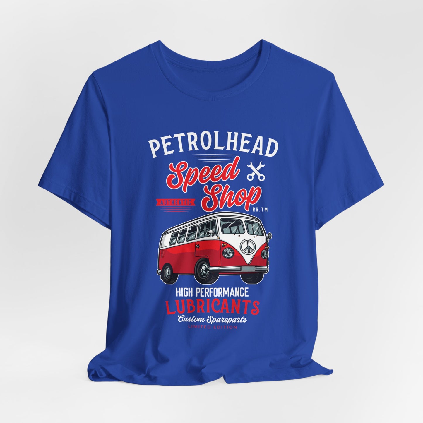 Petrolhead, Speed Shop - Unisex Jersey Short Sleeve Tee