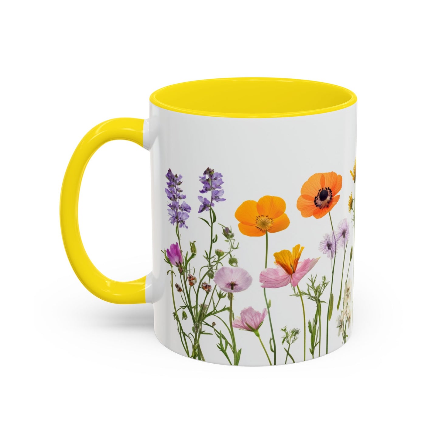 Wild Flowers - Accent Coffee Mug (11, 15oz) - 10401