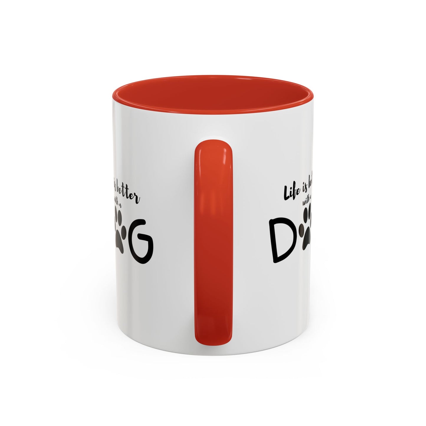 Did You Know There Are 300 Words For Love in Canine? -  Accent Coffee Mug (11, 15oz)