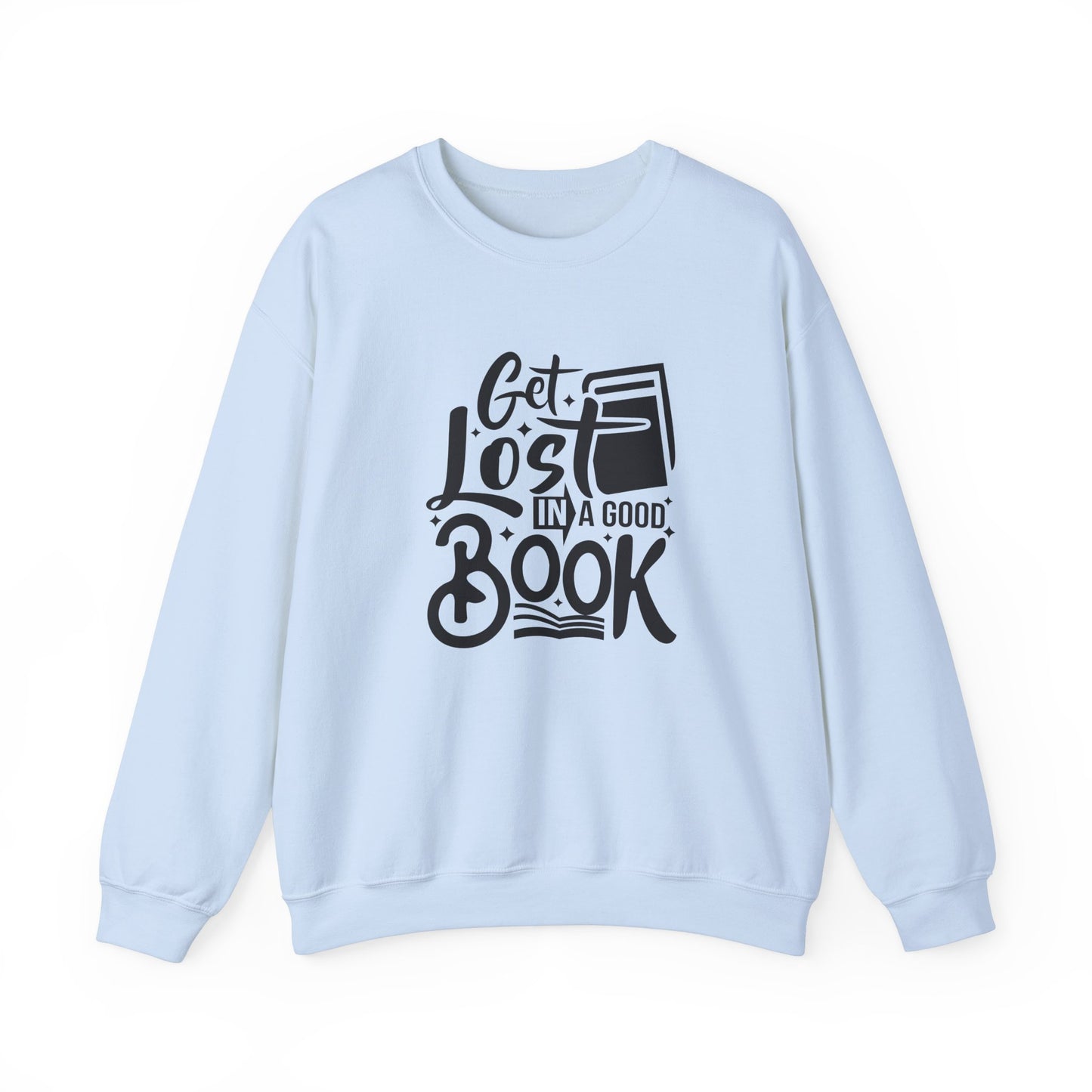 Get Lost in A Good Book - Unisex Heavy Blend™ Crewneck Sweatshirt - 10691