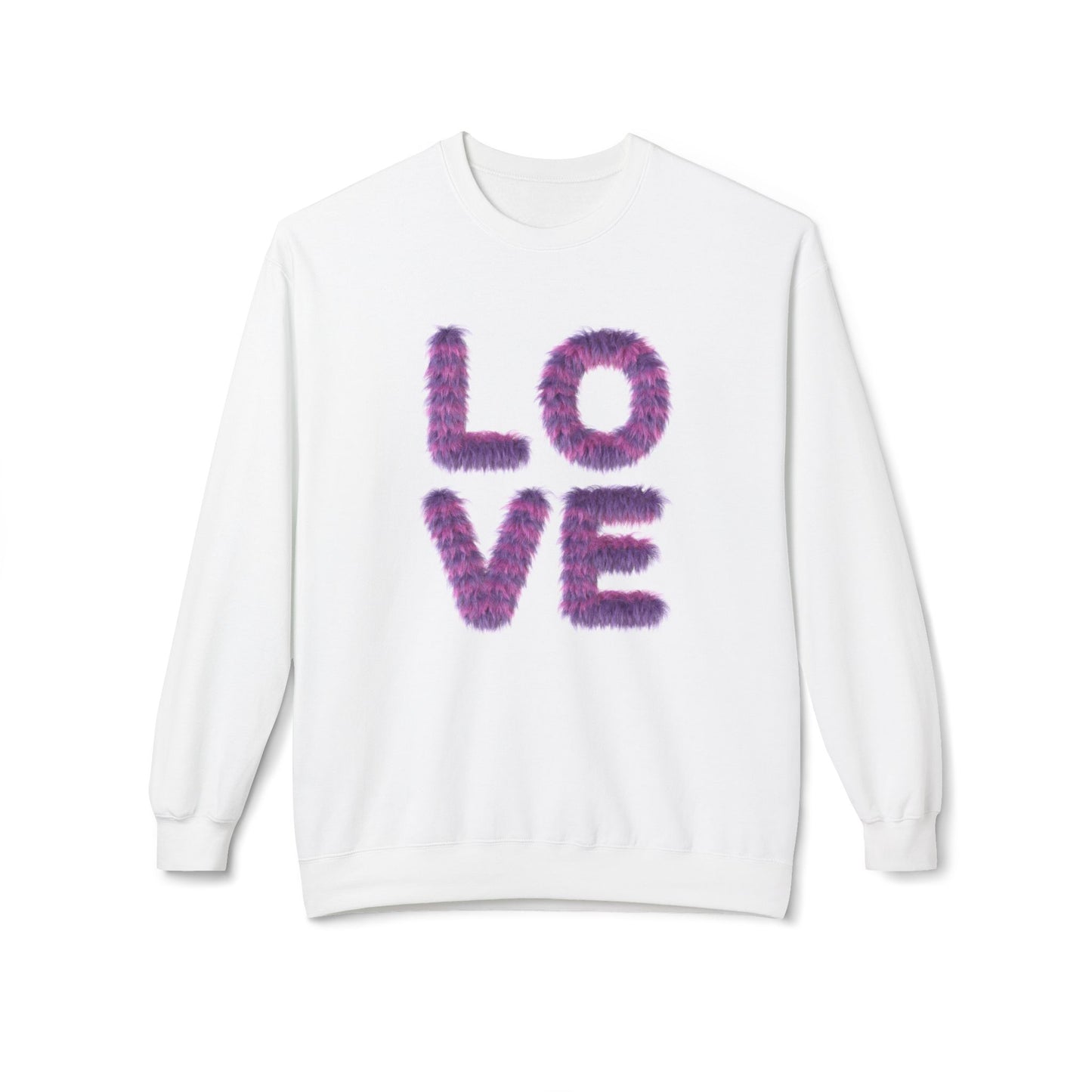 Love - Unisex Midweight Softstyle Fleece Crewneck Sweatshirt - 11558