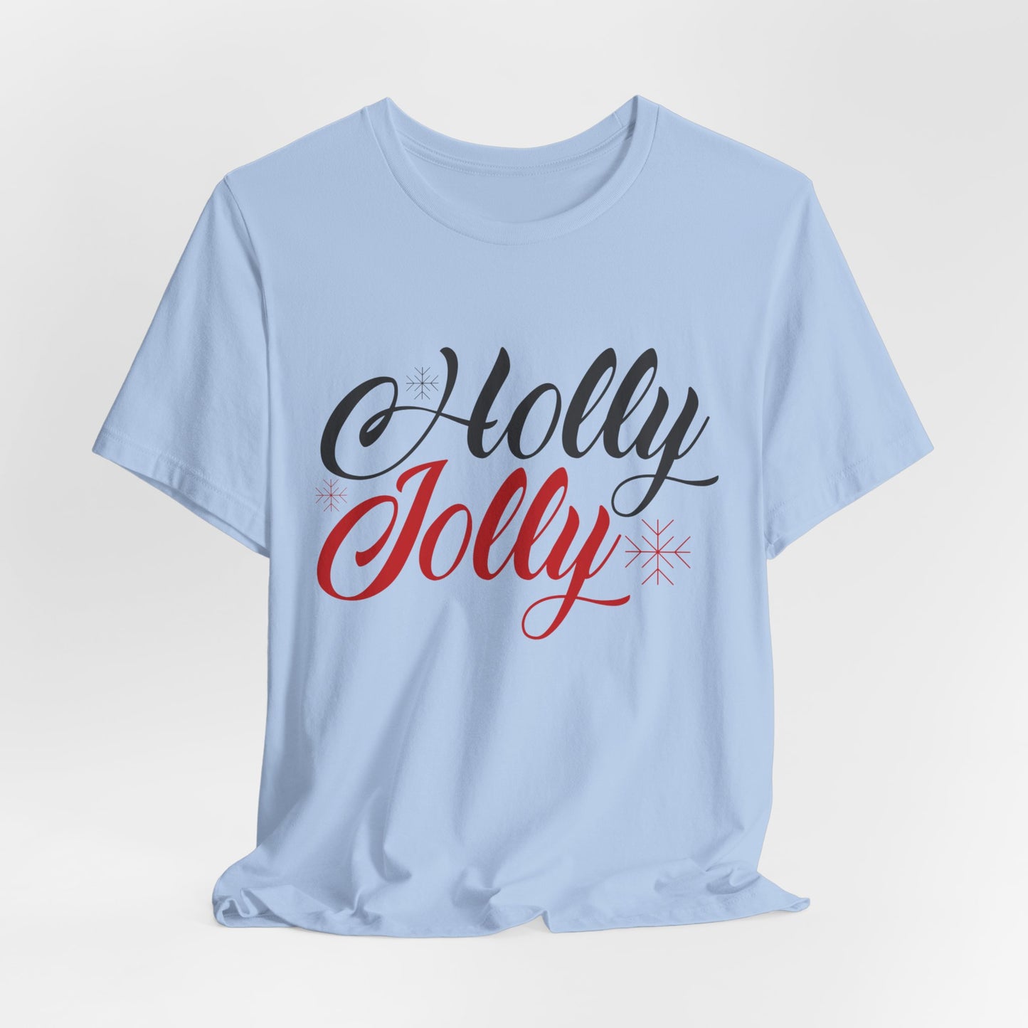 Christmas: Hollly Jolly - Unisex Jersey Short Sleeve Tee