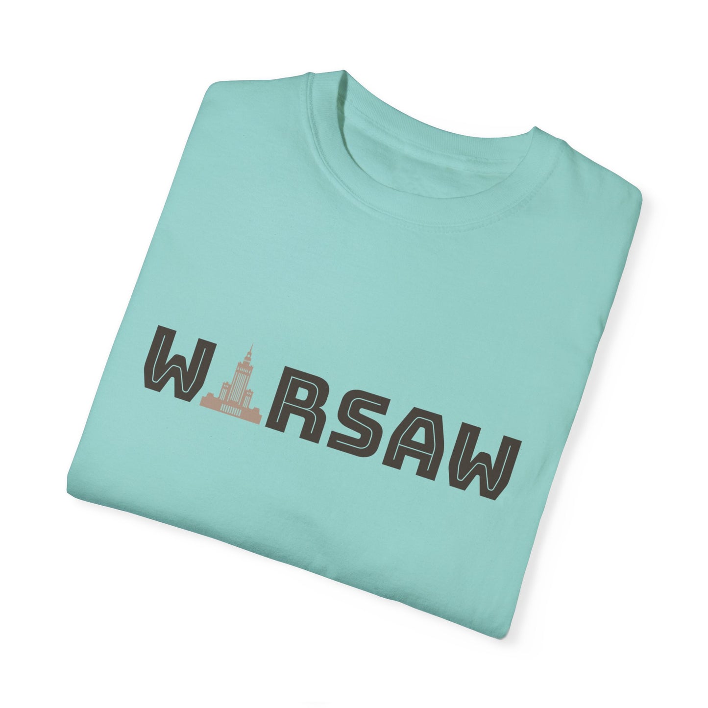 Warsaw City Graphic Unisex T-Shirt – Perfect for Travelers and Locals - 12141