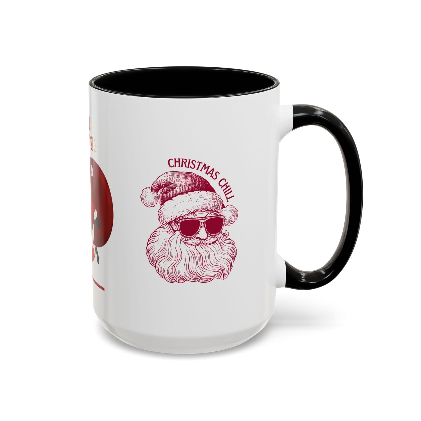 Santa, Ho Ho Holidays  - Accent Coffee Mug (11, 15oz)