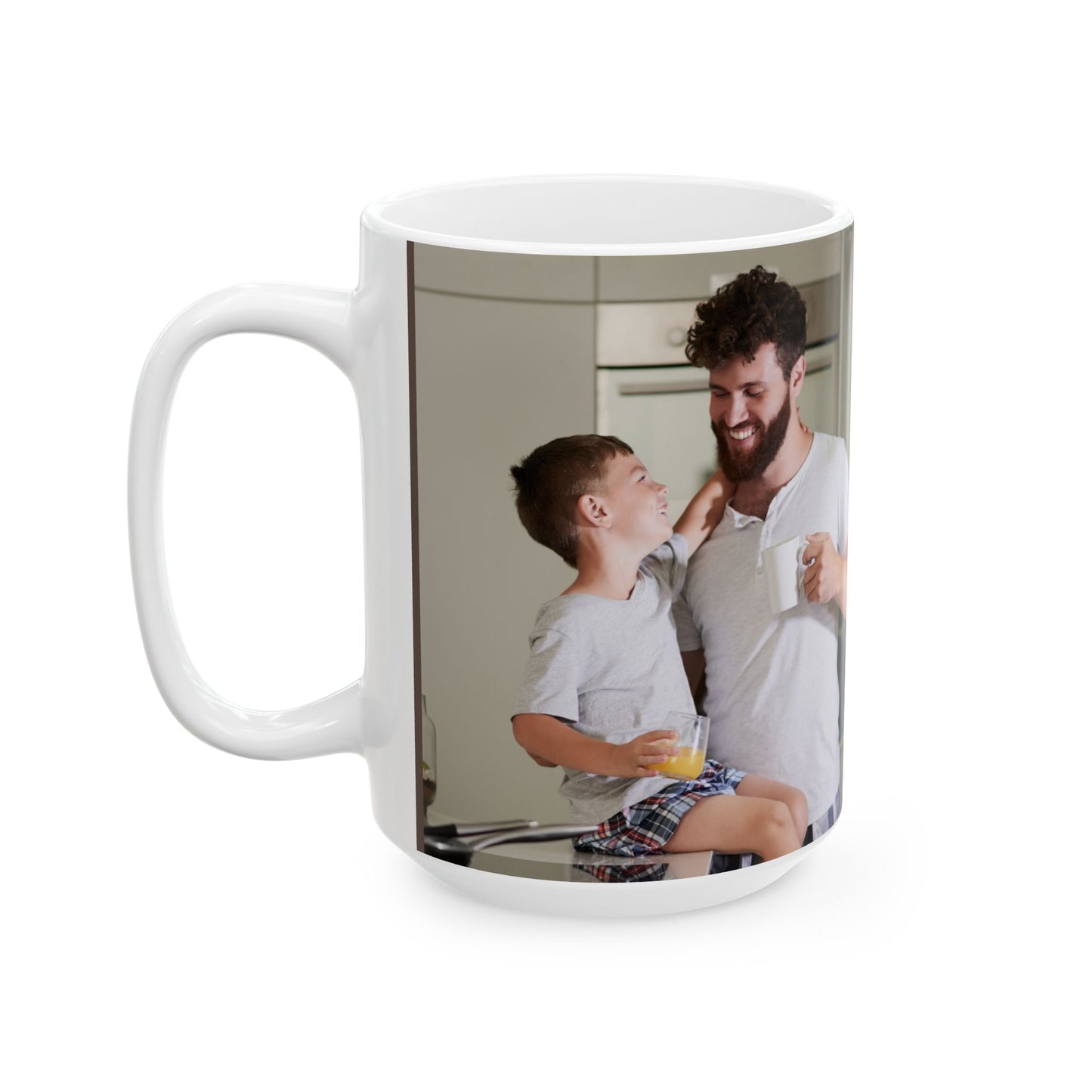 Dad, You're The Greatest Gift!  Photo Customizable, Ceramic Mug - (11oz, 15oz) - 12896