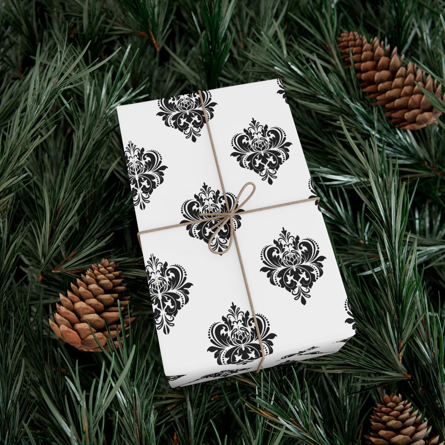Vintage Black Pattern - Gift Wrap Papers - 10297