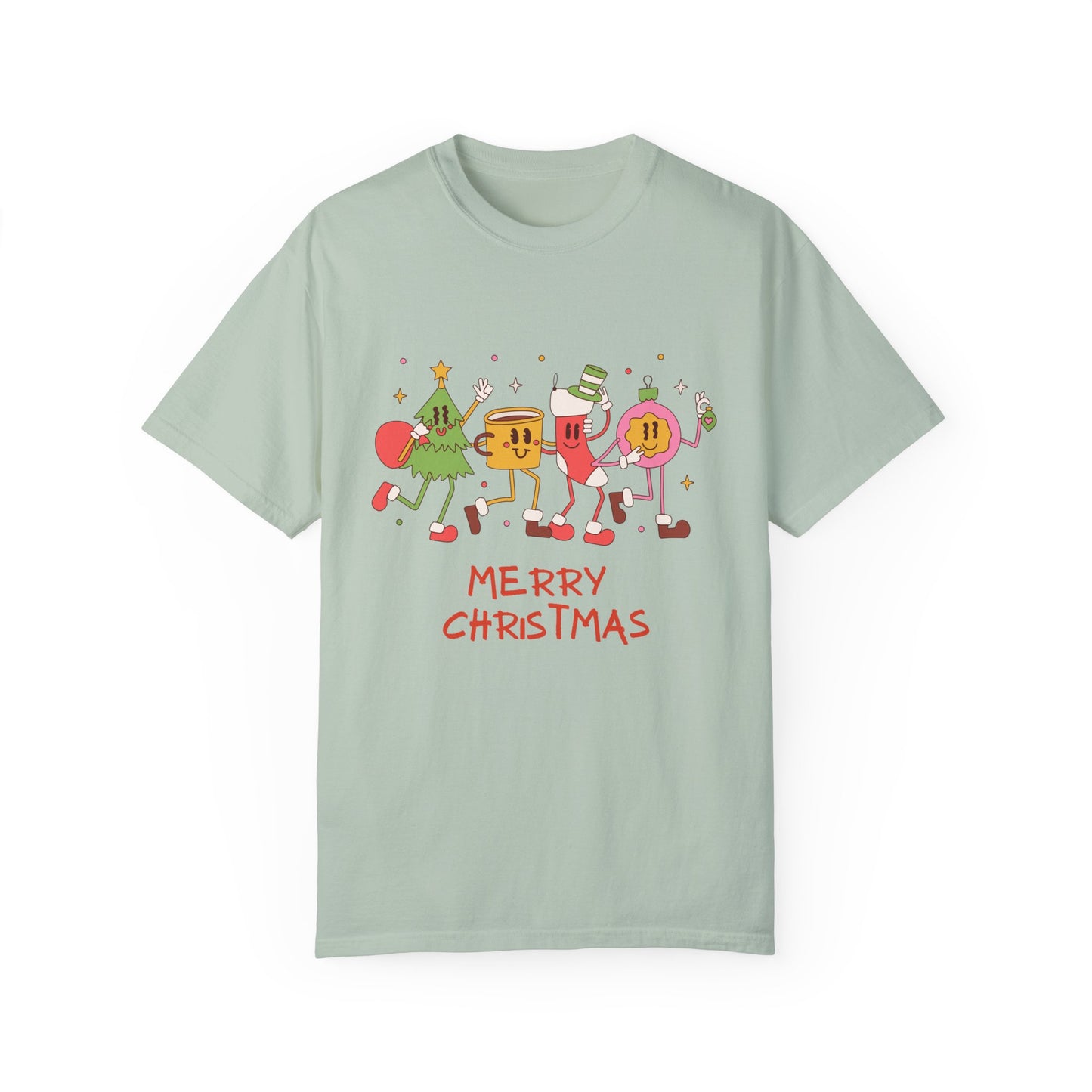 Merry Christmas - Unisex Garment-Dyed T-shirt