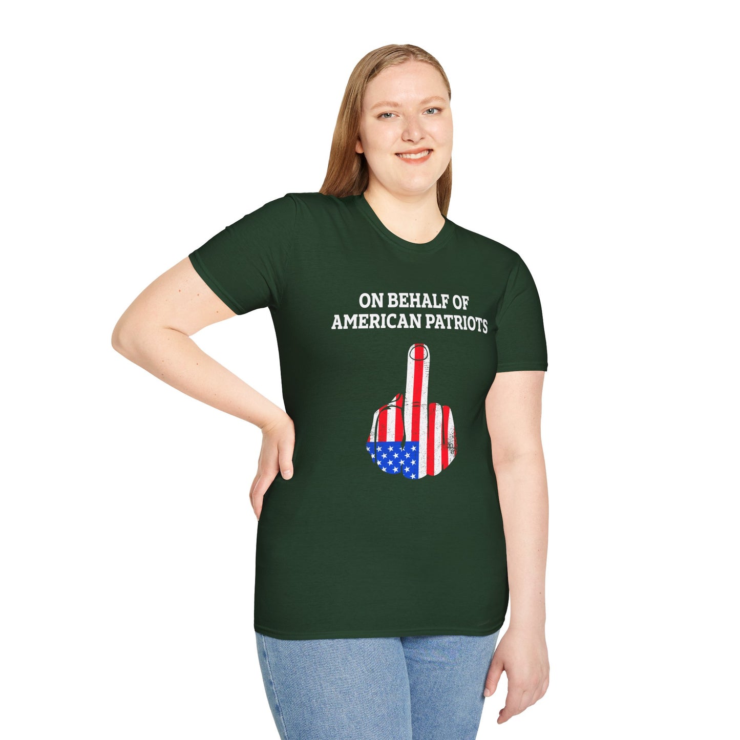 Patriotic Graphic Tee, Funny T-Shirt for Freedom Lovers, Gift for Veterans, Independence Day Wear, Casual Everyday Style - 13653