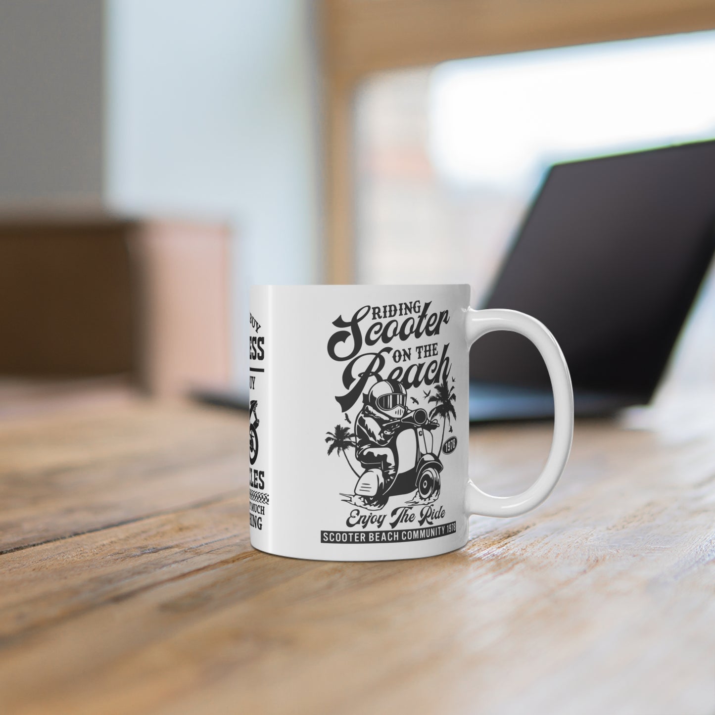 You Can't Buy Happiness But You Can Buy Motorcycles - Mug 11oz