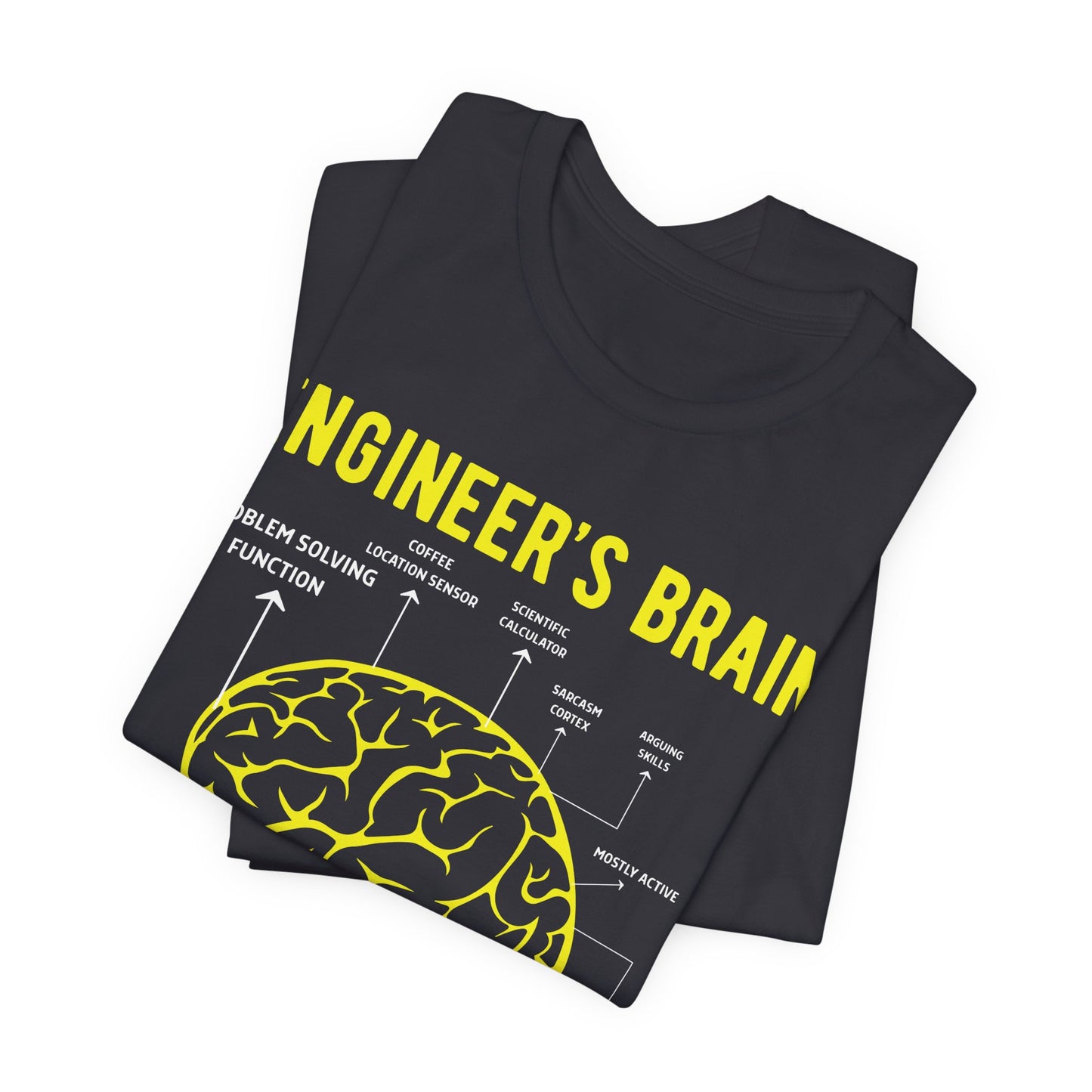 Engineer's Brain - Unisex Jersey Short Sleeve Tee - 13536