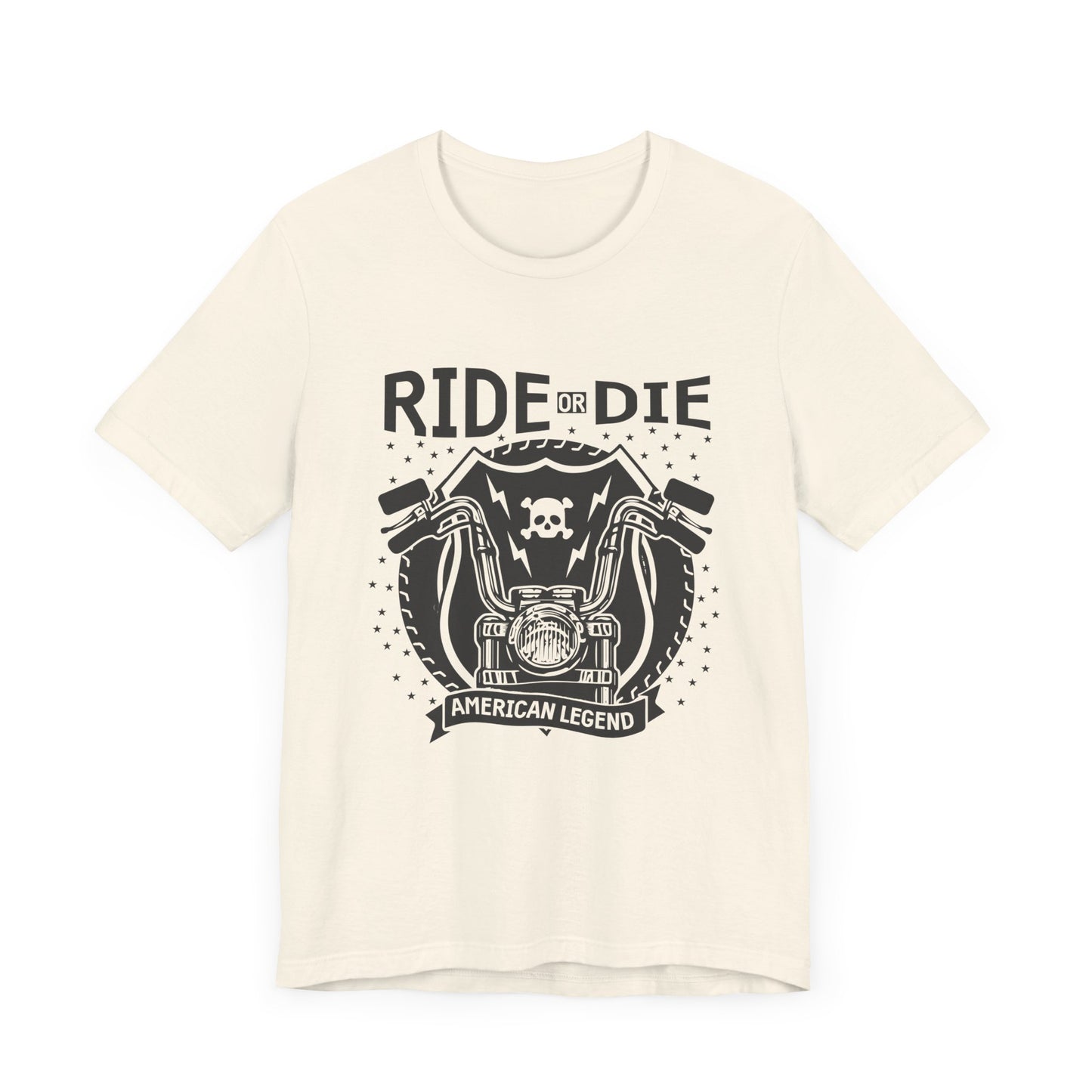 Ride or Die, American Legend - Unisex Jersey Short Sleeve Tee - 13261