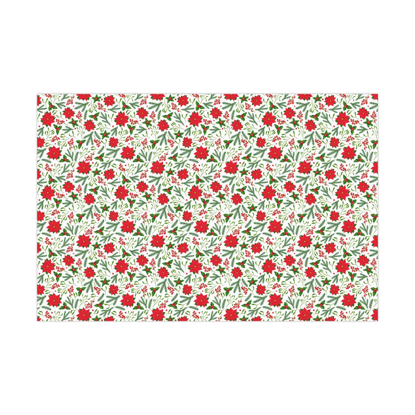 Red Flowers - Gift Wrap Papers - 10209