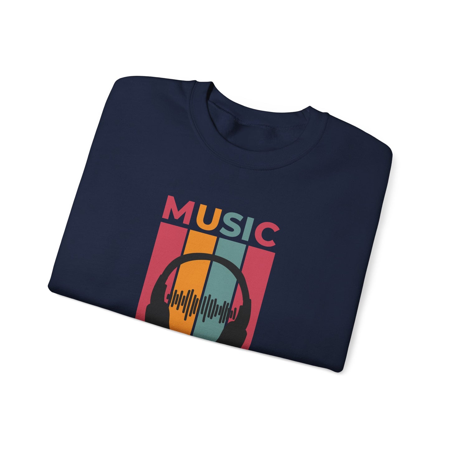 I Love Music - Unisex Heavy Blend™ Crewneck Sweatshirt - 10599