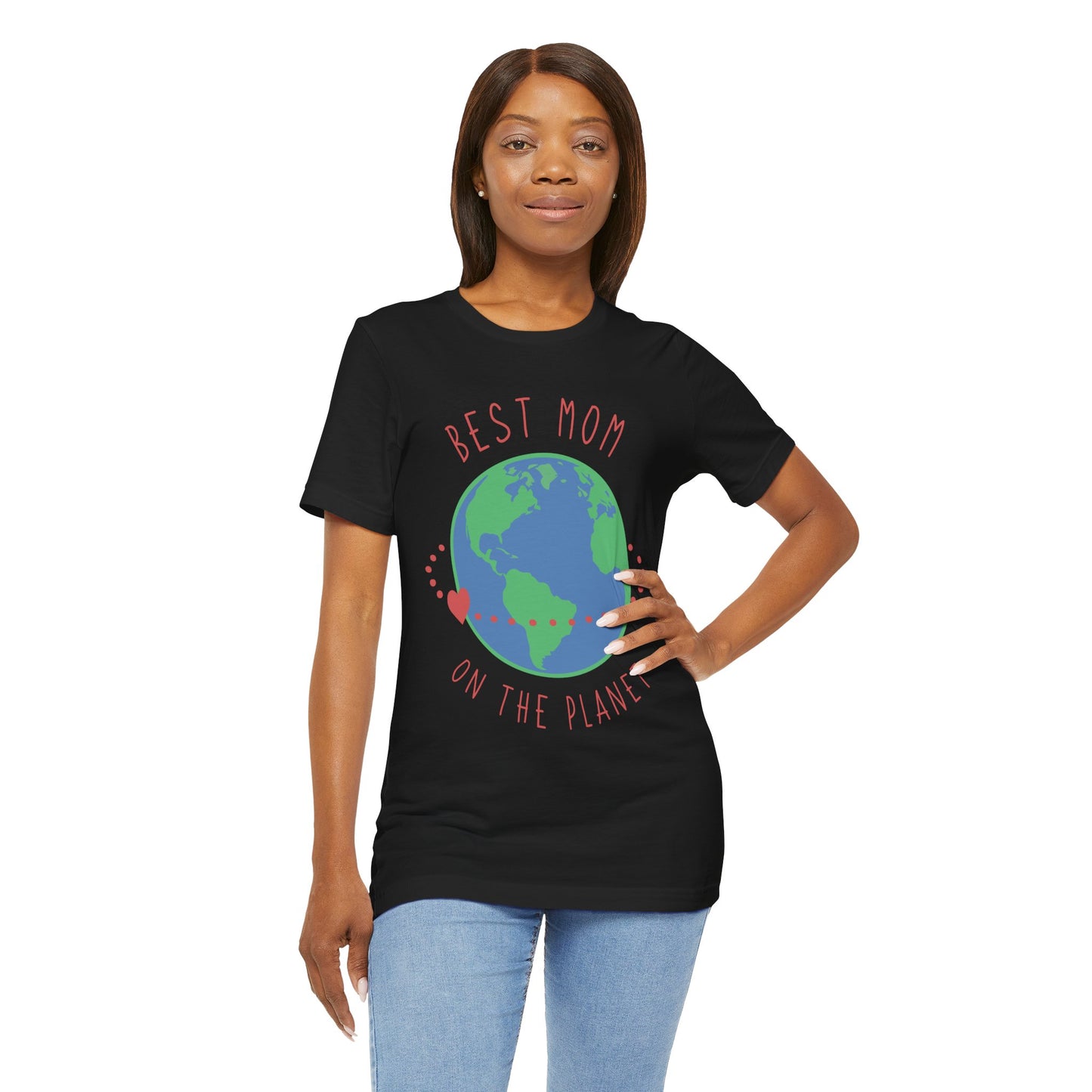 Best Mom On The Planet - Unisex Jersey Short Sleeve Tee - 12983