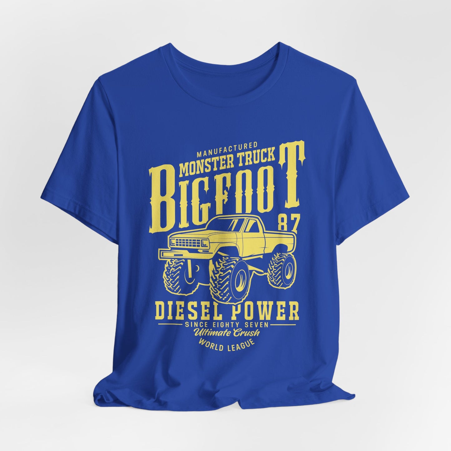 Monster Truck, Big Foot - Unisex Jersey Short Sleeve Tee - 12610